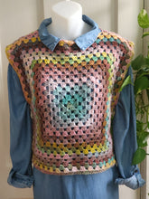 Load image into Gallery viewer, Multicolor Wool Blend Vest