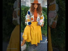 Load and play video in Gallery viewer, Textured Rose Cardigan