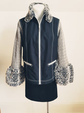 Load image into Gallery viewer, Alternative Faux Fur Upcycled Jacket