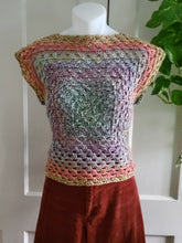 Load image into Gallery viewer, Tweed Crocheted Vest