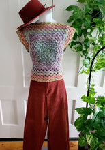 Load image into Gallery viewer, Tweed Crocheted Vest