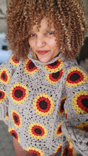 Load image into Gallery viewer, Sunflower Chunky Sweater