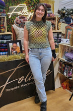 Load image into Gallery viewer, Tweed Crocheted Vest