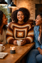 Load image into Gallery viewer, Fall Inspired Granny Sweater
