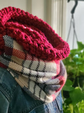 Load image into Gallery viewer, Burgundy Bliss Artisan Scarf
