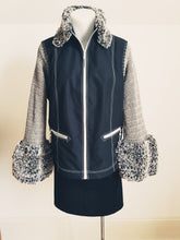 Load image into Gallery viewer, Alternative Faux Fur Upcycled Jacket
