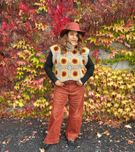 Load image into Gallery viewer, Sunflower Chunky Vest
