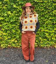 Load image into Gallery viewer, Sunflower Chunky Vest

